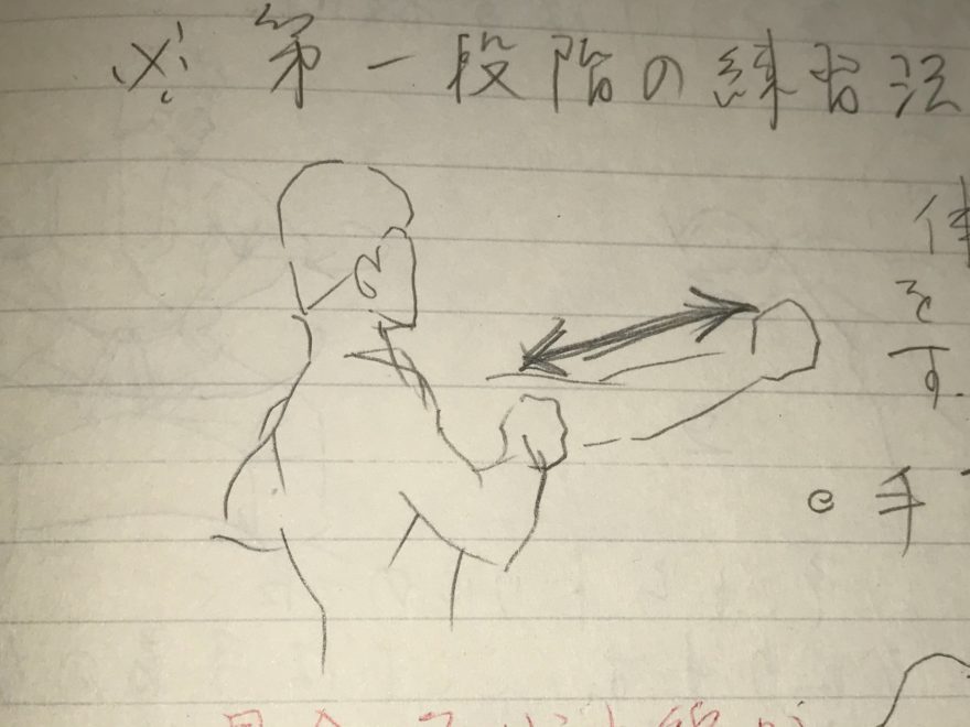直拳力抜き練習